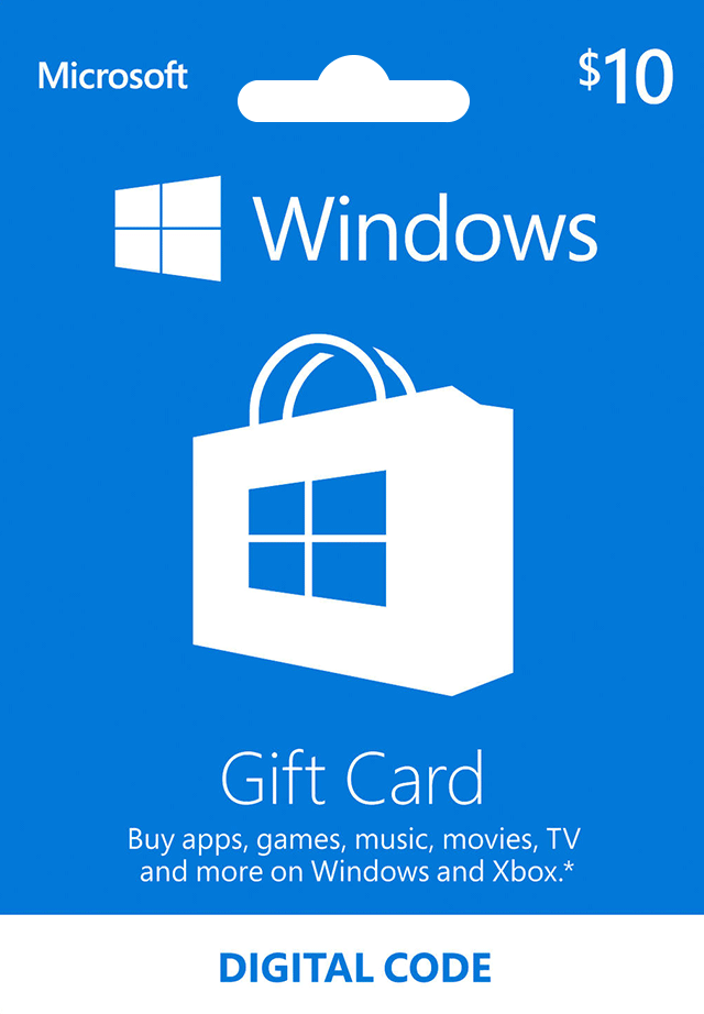 Free Microsoft Gift Card Codes $10